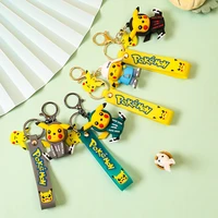 pikachu creative small commodity epoxy student couple car key chain pendant cartoon cute qiu key chain pendant