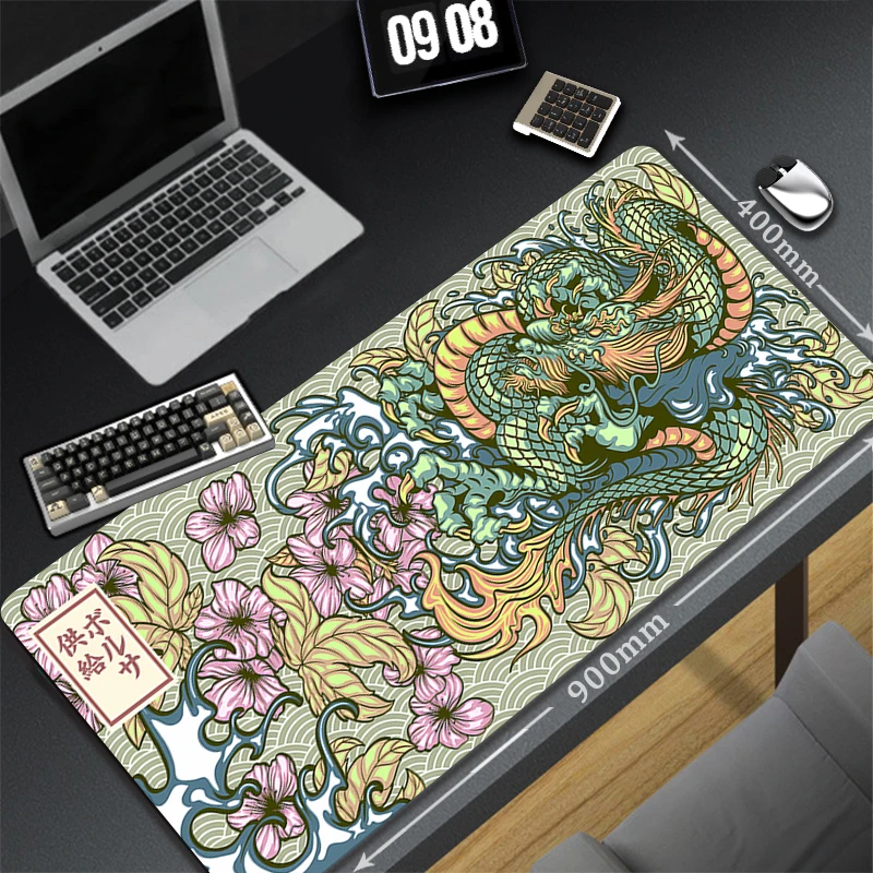 

Японский коврик для компьютерной мыши Dargon, Настольный коврик большого размера из натурального каучука, для CS GO LOL