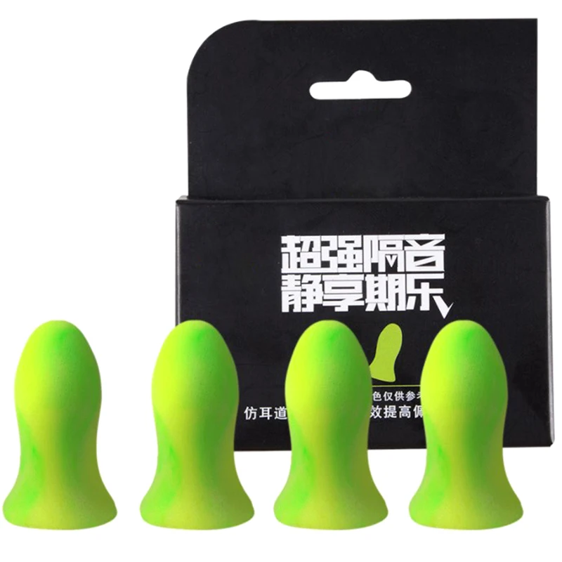 

4 шт./набор, шумоизоляционные затычки для ушей из пены