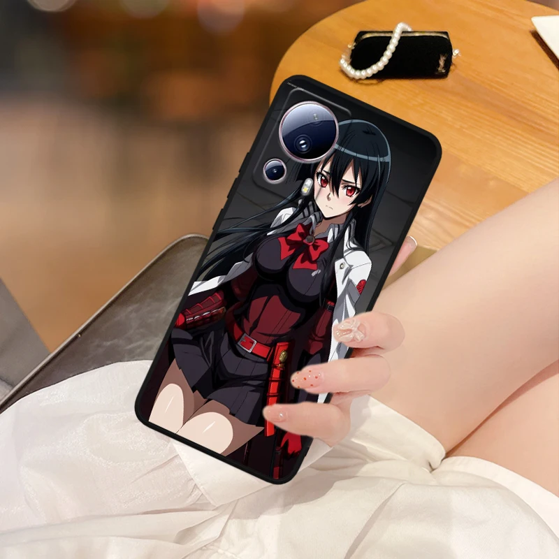 Чехол с аниме Akame Ga Kill для Xiaomi Mi 14 13 12X 12 11 11T 11i 10T 10 Pro Lite ультратонкий черный чехол