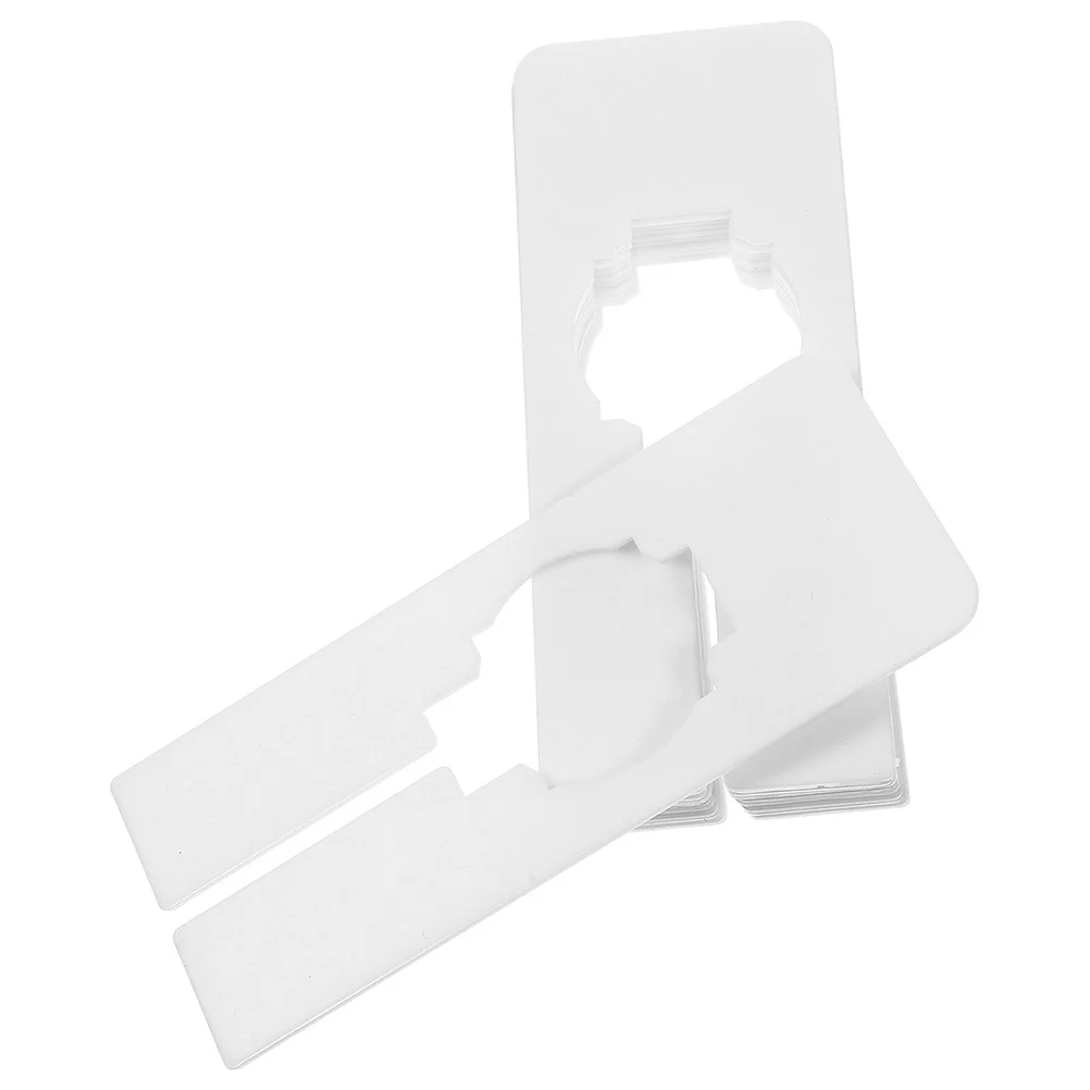 

30pcs Clothing Dividers Rectangular Clothing Rack Size Dividers Blank Hanger Separator