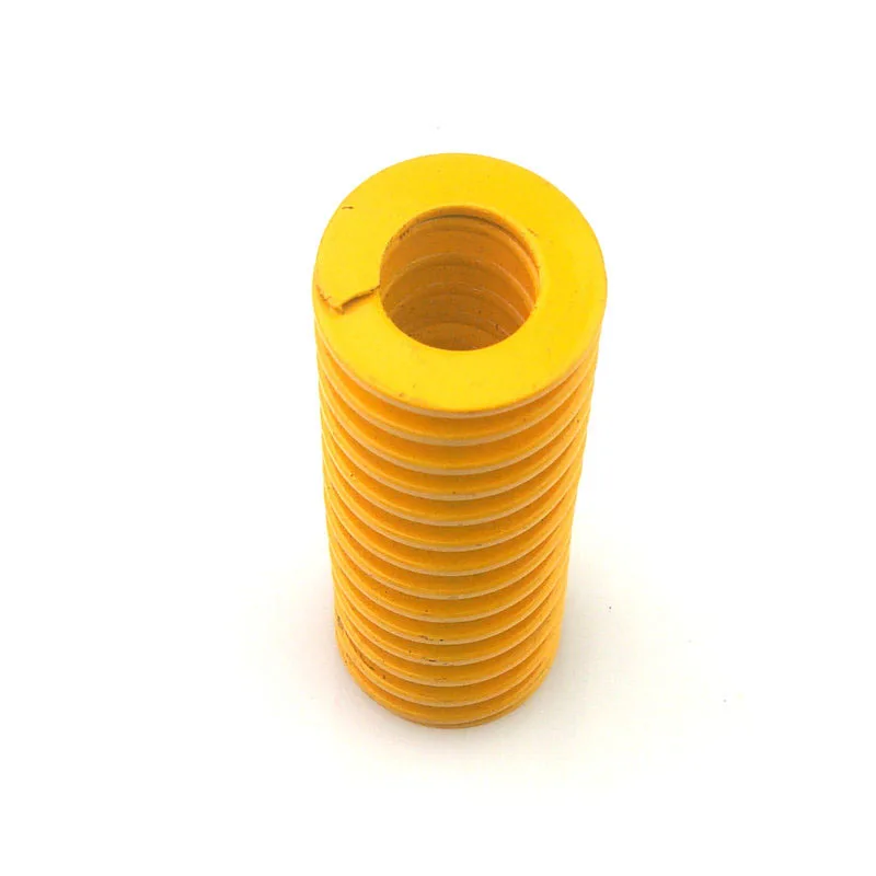1PCS Yellow Long Light Load Stamping Compression Mould Die Spring Outer Diameter 14mm Inner Diameter 7mm Length 20-300mm