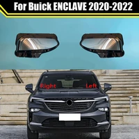auto case headlamp caps for buick enclave 2020 2021 2022 car headlight cover lampshade lampcover head lamp light glass shell