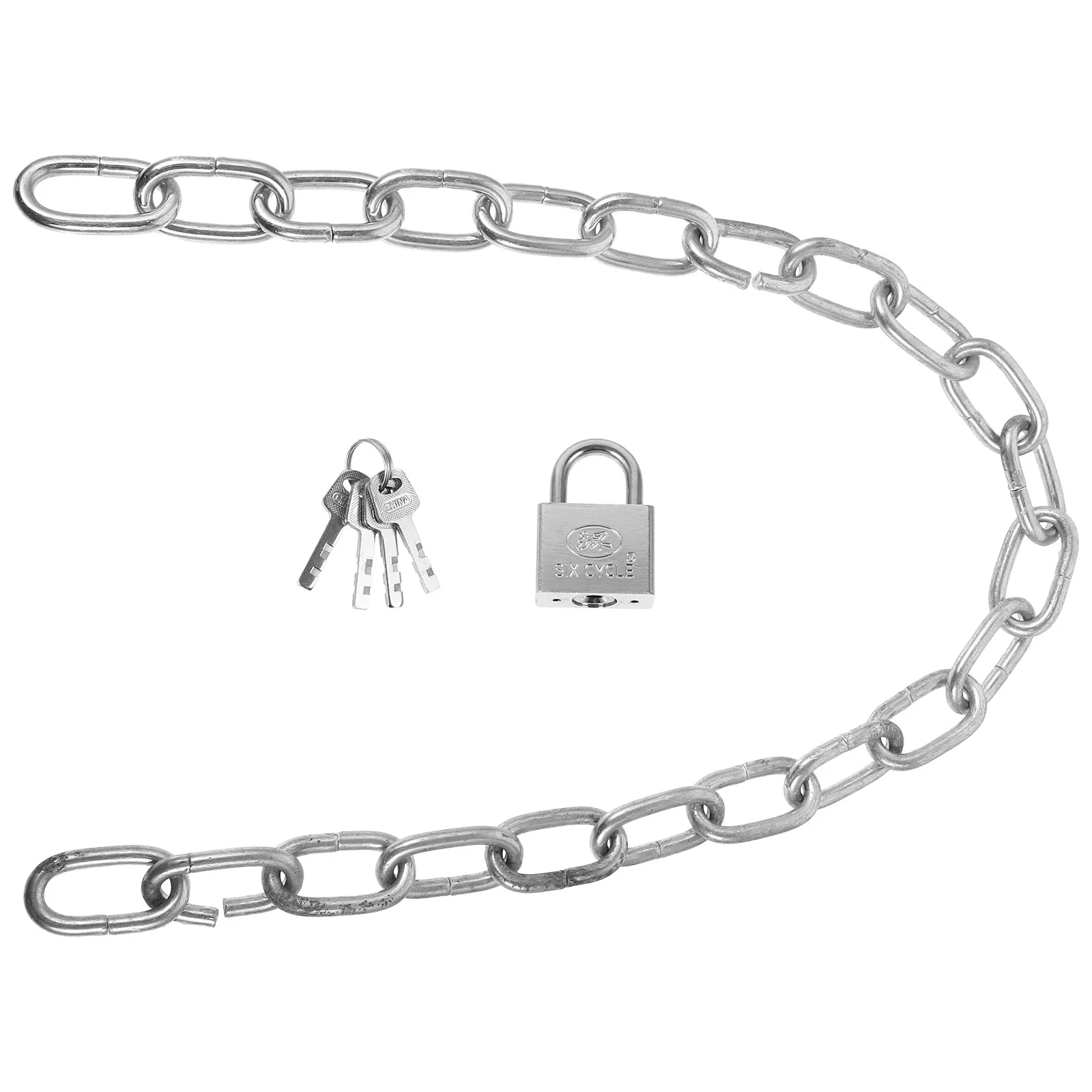 

Bicycles Cycling Chain Lock Bike Keys Waterproof Bold Motorbike Outdoor Protection Travel