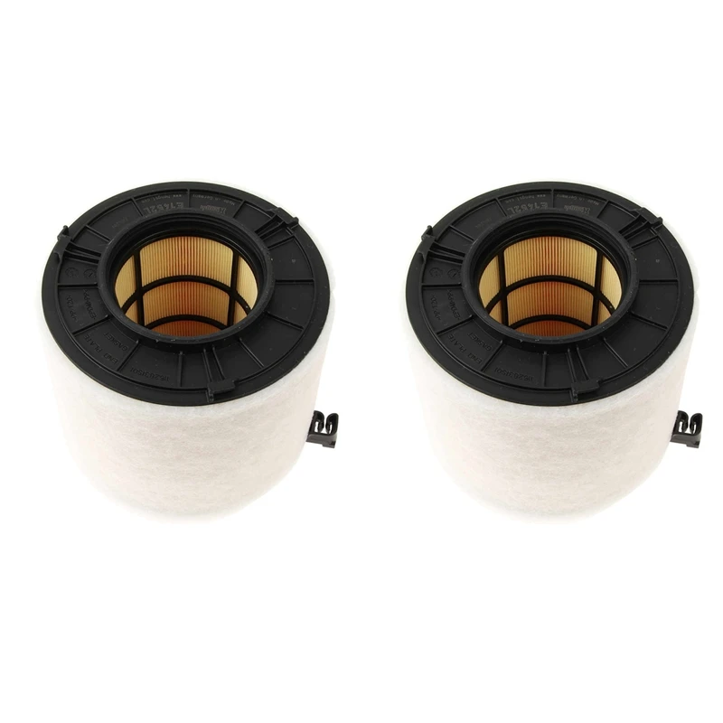 

2X Engine Air Filter Insert 8W0133843A/8W0133843C Air Filter Cartridge For A4 A5 Sportback Q5 A4 Allroad A4 Quattro