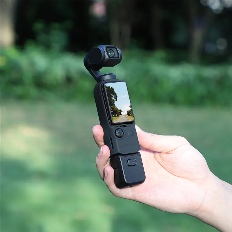 Мягкий силиконовый чехол для DJI Pocket 3 защитный мягкий карманные аксессуары камеры