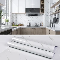 10M Tinfoil Marble Self Adhesive Wallpaper Vinyl Film Solid Color PVC Wall Sticker Modern Bedroom Living Room Home Decor Sticker
