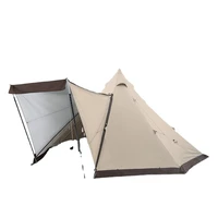 octagonal pyramid tent outdoor indian sun protection rainproof tent