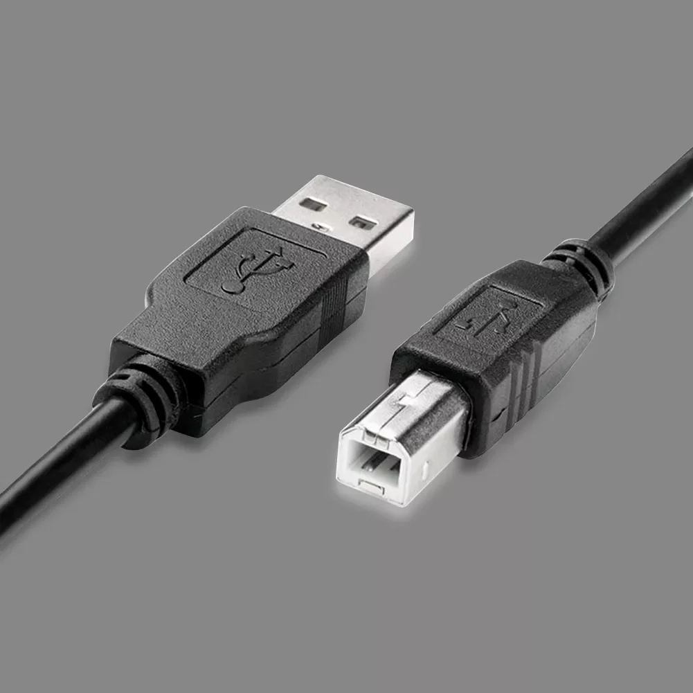 

1m 1.8m 3m 5m High Speed Black Blue USB 2.0 Printer Print Cable Type A Male To Type B Male For Canon Epson Brother HP Printer
