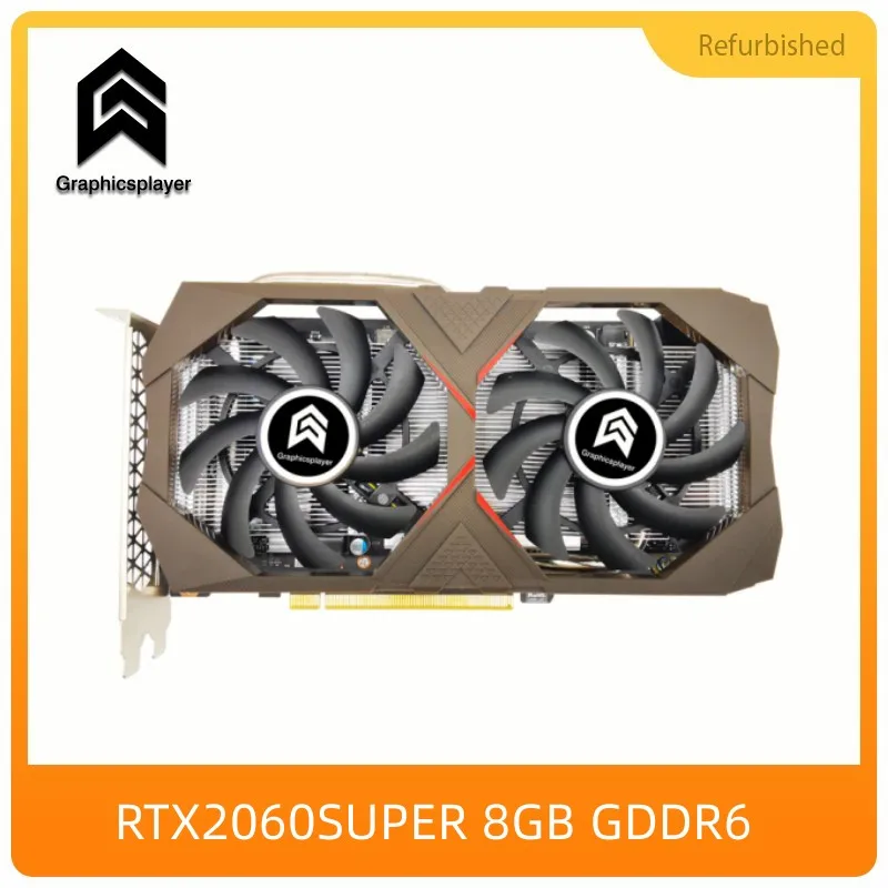 

Graphicsplayer 8GB RTX2060 Super Computer Graphics Card PC Gaming Video Card GDDR6 VGA 256Bit