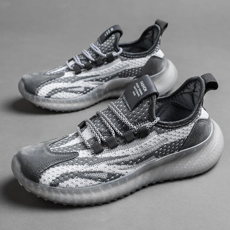 Men Running Shoes 2023 Comfortable Sport Shoes Men Trend Lightweight Walking Shoes Men Sneakers Breathable