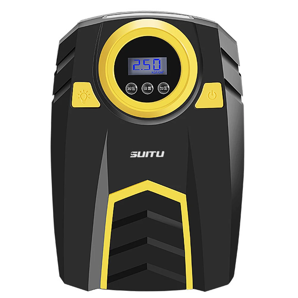 

1pc Portable Practical Multifunctional Air Compressor Tyre Pump Car Tyre Inflator