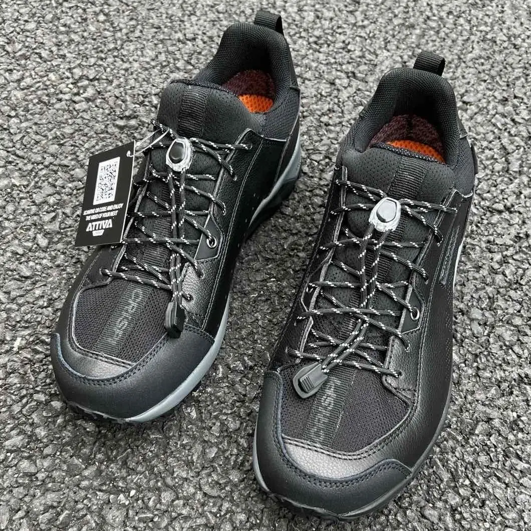 Men`s  Attiva Low GTX waterproof Genuine leather breathable anti-slip hiking trekking boots mens outdoor camping walking boots