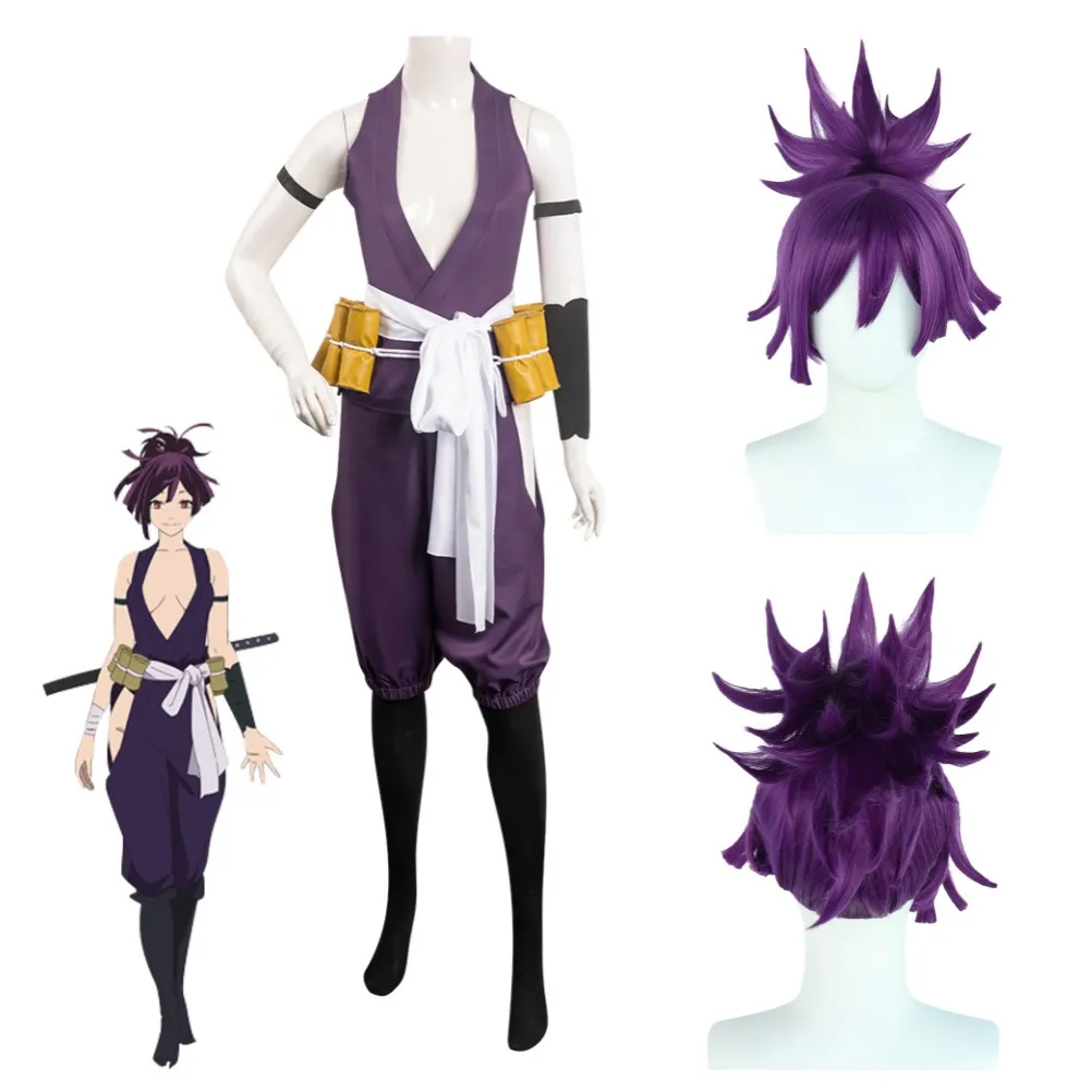 

Костюм для косплея Yuzuriha из аниме Jigoku Raku, костюм для костюмированной вечеринки на Хэллоуин, карнавал, искусственная Женская Маскировка для взрослых