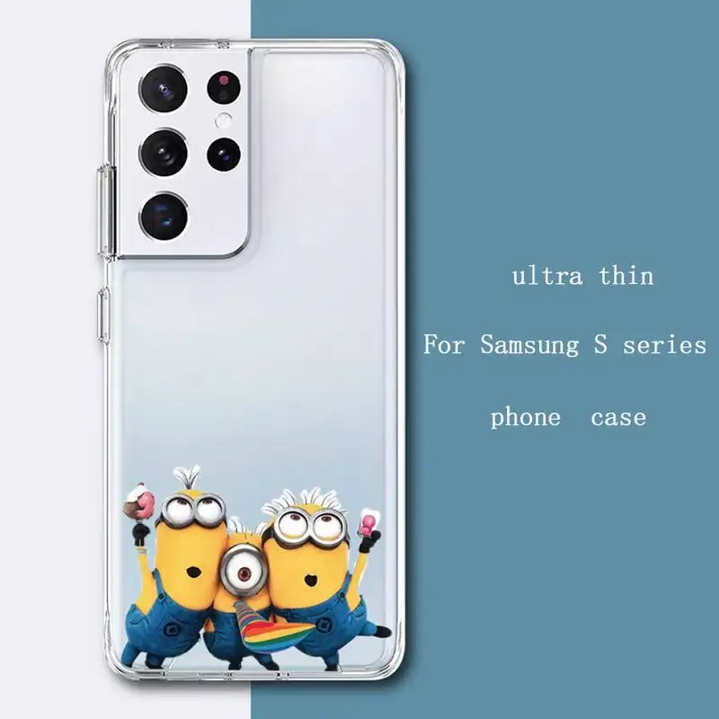 

Yellow Banana Phone Case Fundas Shell Cover For Mobile Phone For Samsung S7 Edge S8 S9 S10 Plus S10 Lite S20 A51 A71