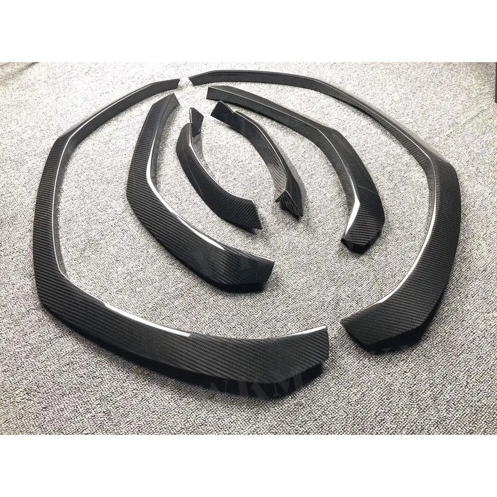 Автомобильный брызговик из сухого углеродного волокна защита для бровей и колес