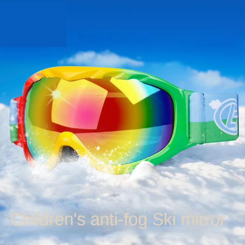

Double Layer Anti-Fog Children Ski Goggles Winter Outdoors Sports Ski Goggles Snow Glasses