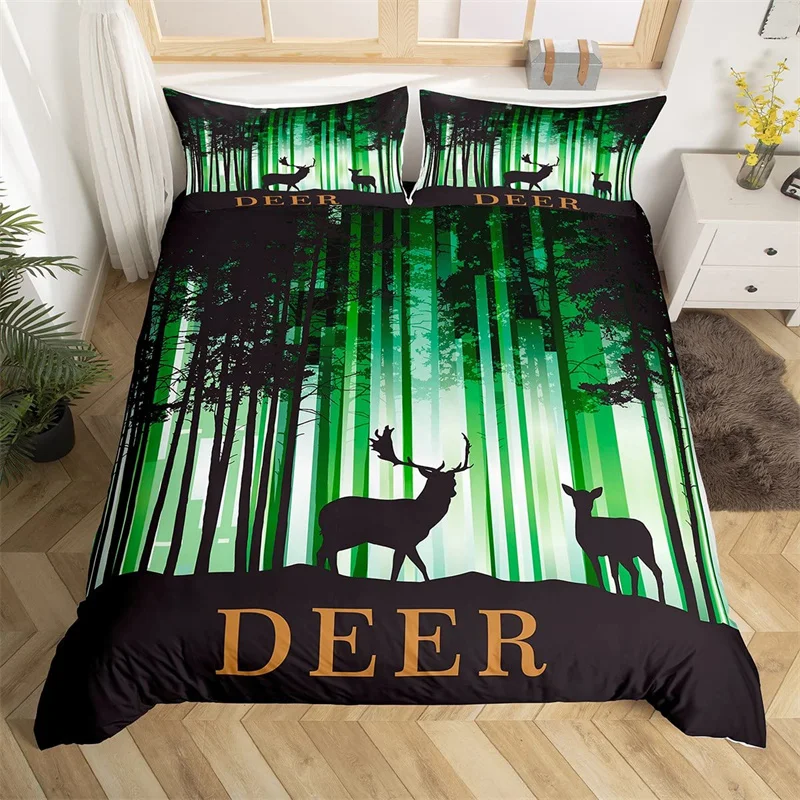 Комплект постельного белья из микрофибры с изображением животных |