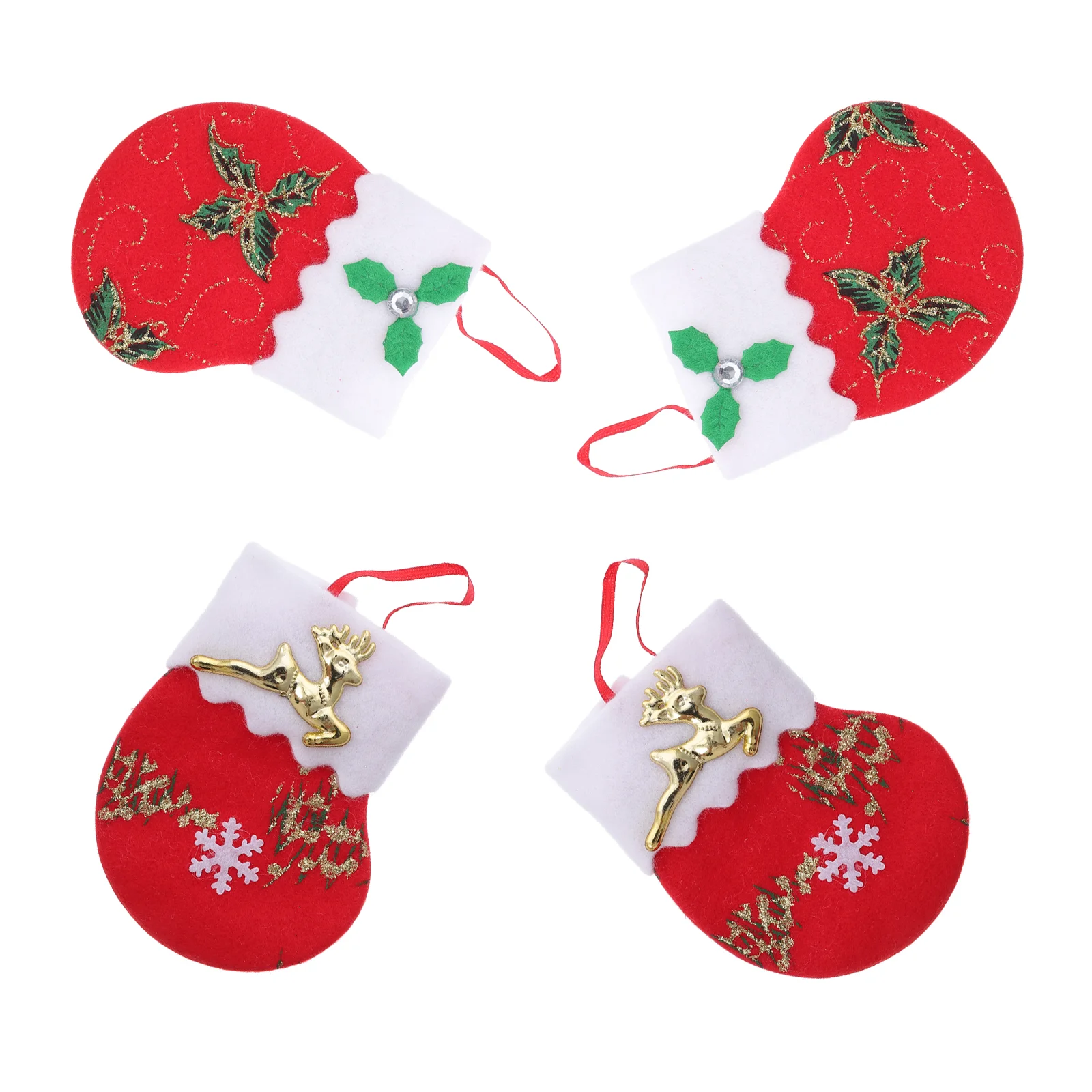 

4pcs Creative Christmas Tableware And Fork for Kitchen Restaurant