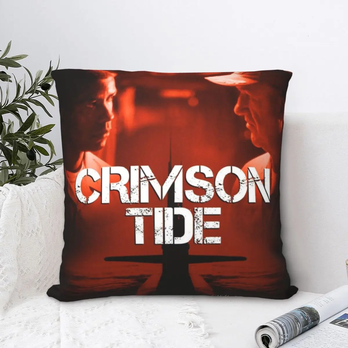 

Hans Zimmer Crimson Tide Square Pillowcase Polyester Pillow Cover Velvet Cushion Decor Comfort Throw Pillow For Home Car