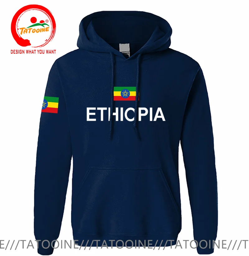 Трендовый стиль толстовки с картой Эфиопии капюшоном из судьи семейная
