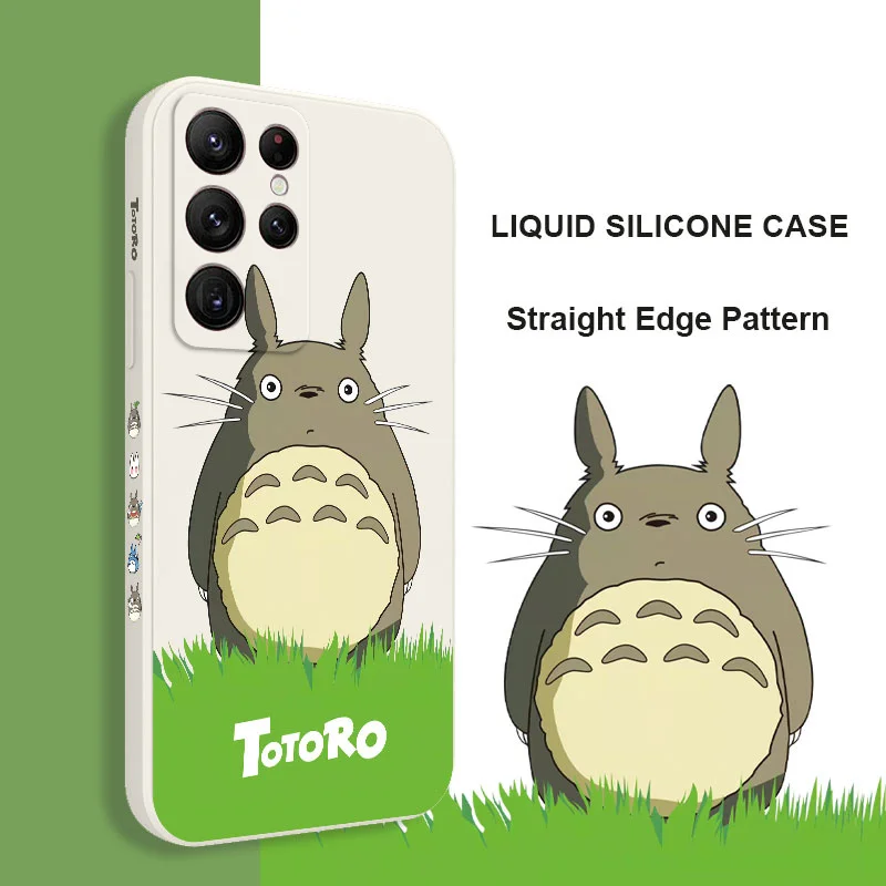 Prairie Fat Cat Phone Case For Samsung Galaxy S23 S22 S21 S20 Ultra Plus FE S10 S9 S10E Note 20 ultra 10 9 Plus Cover