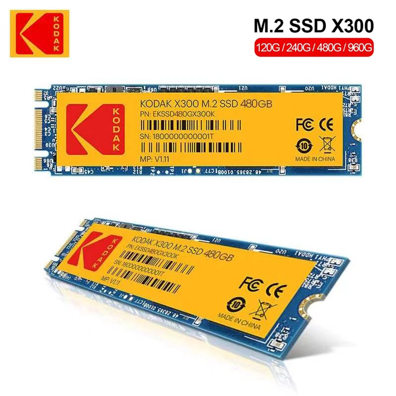 

Внутренний твердотельный накопитель KODAK M.2 SSD 960 ГБ SATA3.0 M2 жесткий диск 480 ГБ 240 ГБ 120 ГБ HDD для ноутбука настольного ПК PS4 PS5 компьютера