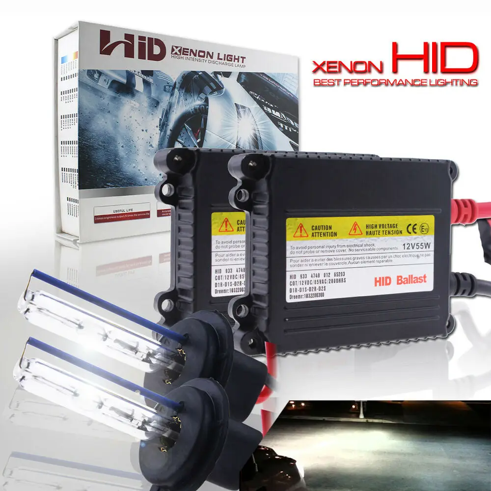 

55W H7 Hid Headlight Low Beam Bulbs Kit For Audi Bmw Mercedez-Benz Oem White