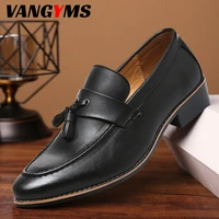mens casual shoes mens brand shoes comfortable breathable oxford shoes peas shoes fashionable new leather shoes m%c4%99skie buty