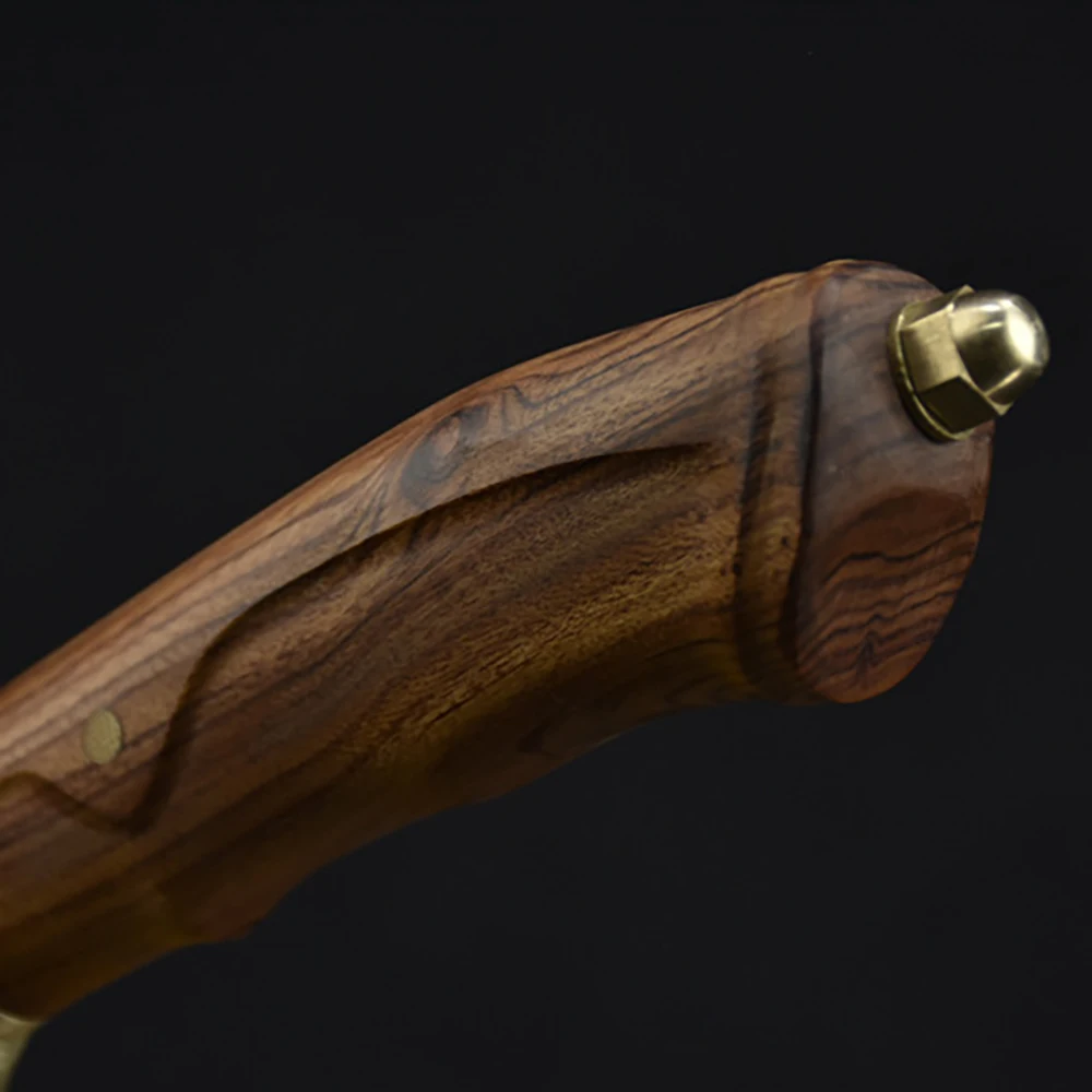 Кованый нож мясника для приготовления мяса мясницкий ручной работы кованый 7Cr1 7MoV