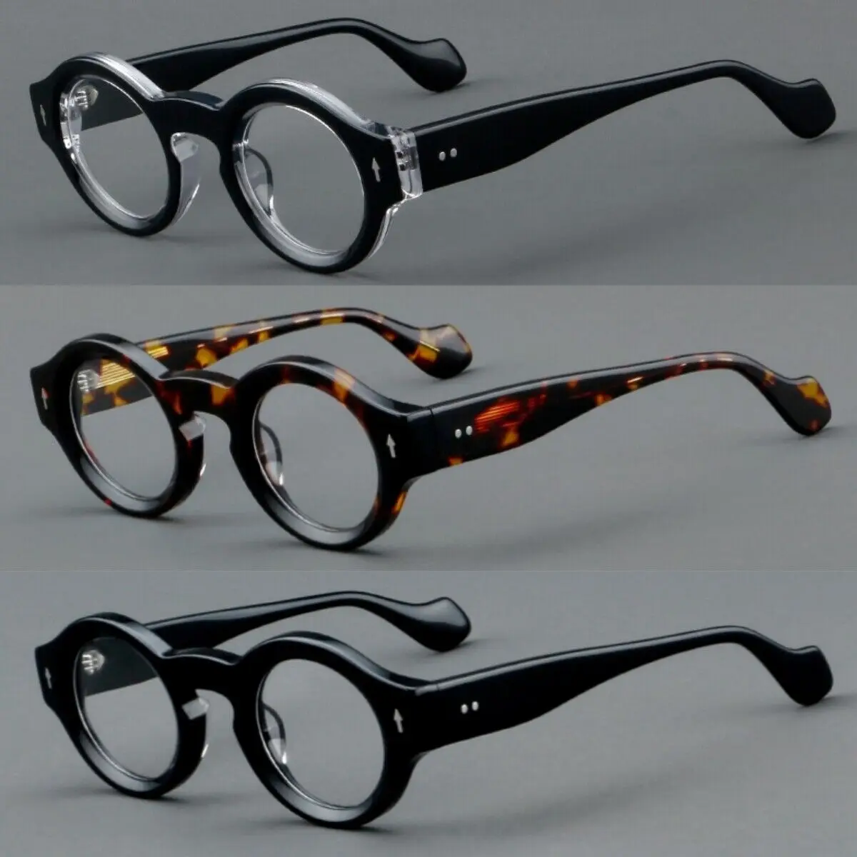 Новинка 2024 мужские и женские ретро-очки оптические очки для чтения ручной работы