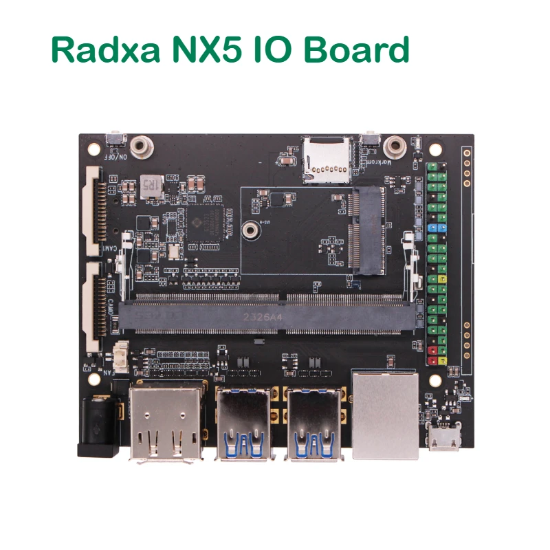 Фото Плата верификации AvaCoreRadxa NX5 IO, плата расширения, платы интерфейса ввода-вывода №2
