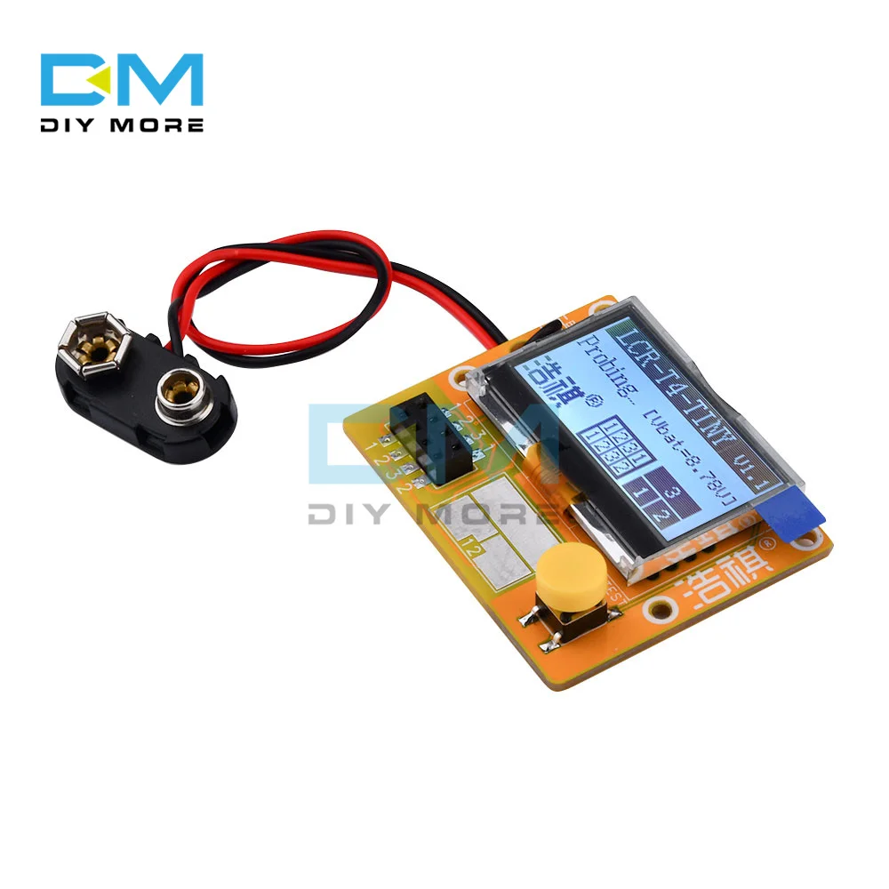 

LCR-T4-TINY тестер транзисторов ESR измеритель диодный триодный конденсатор тиристорный индуктор