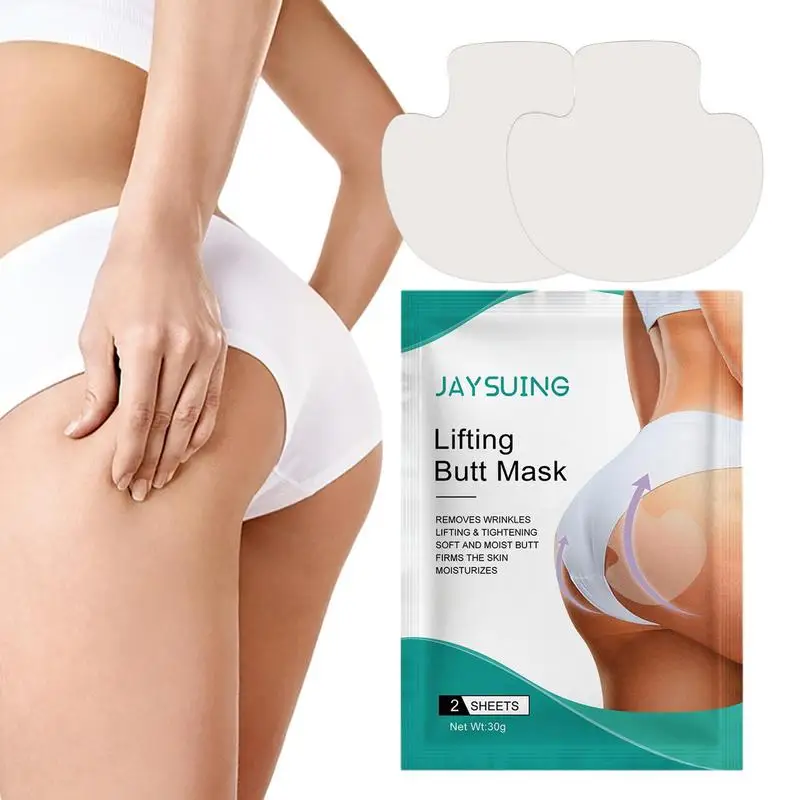 

Butt Lift Shaping Patch Buttocks Shaping Patch 2Pcs Butt Lift Tape Hip Butt Enhancement Patch Skin Firming Tightening Shaping