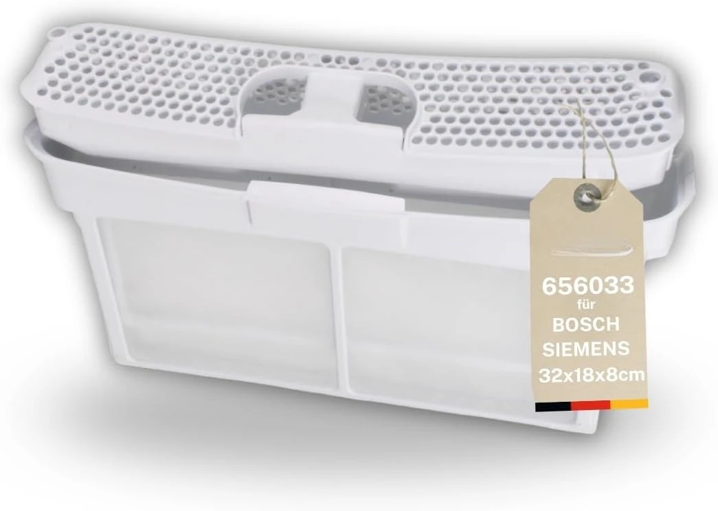 Фото Мешок-фильтр для сушилки, подходит для Bosch Siemens Neff Balay Constructa 656033 00656033 №1