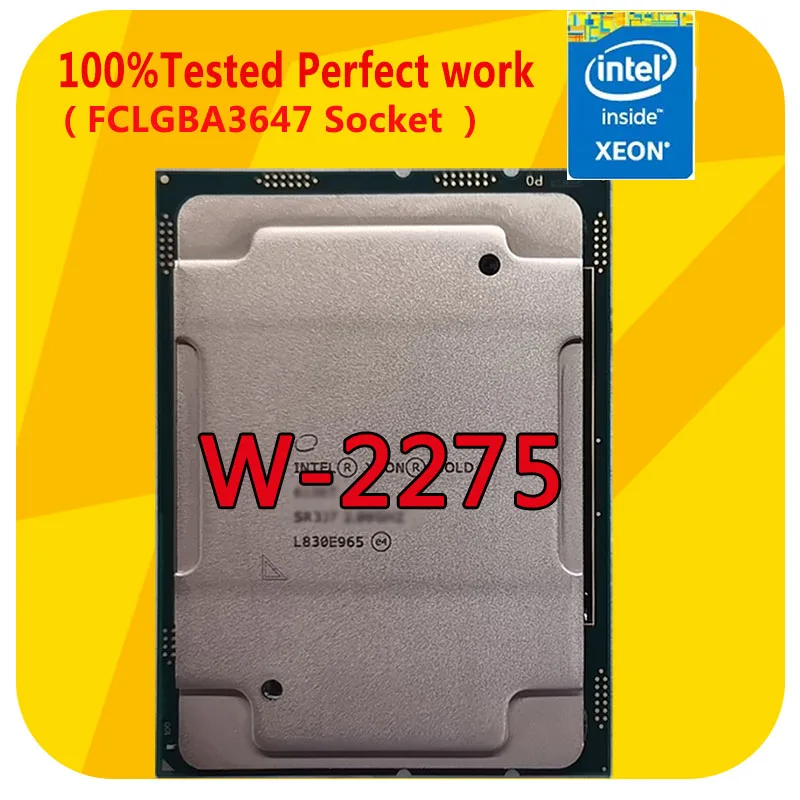 

Xeom W-2275 SRGSL 14C/28T 3,3 ГГц 165 Вт 19,25 МБ LGA2066 C422 не требуется