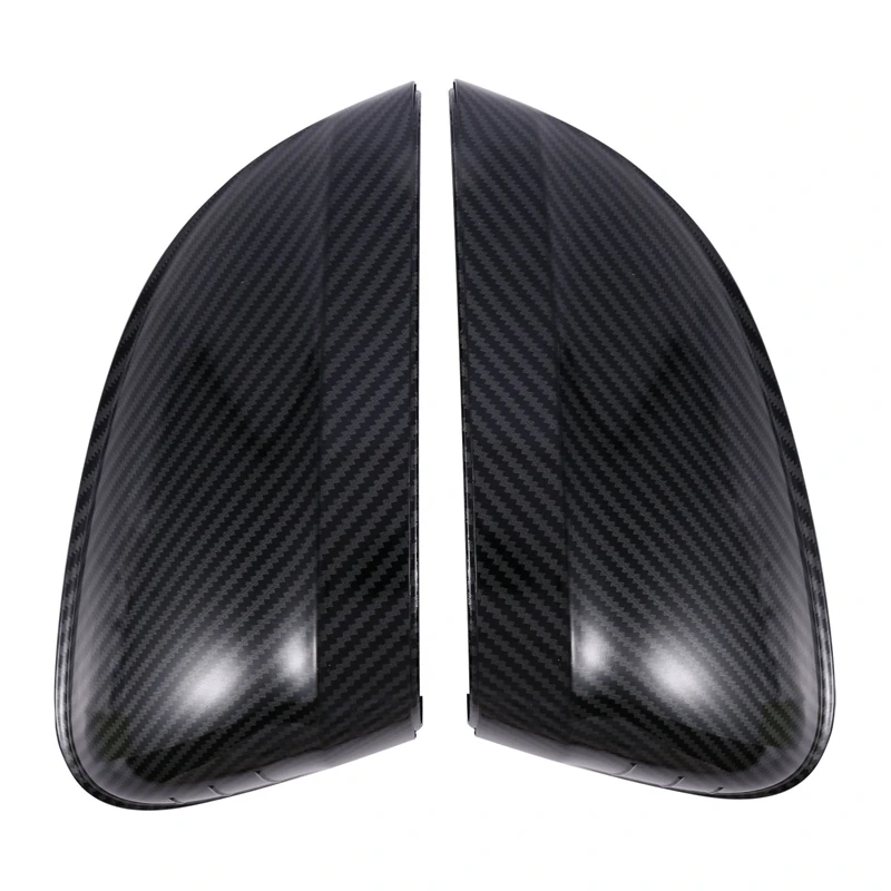 

Rearview Mirror Case Side Mirror ABS Carbon Fiber Shell For- A4 B9 2017-2019