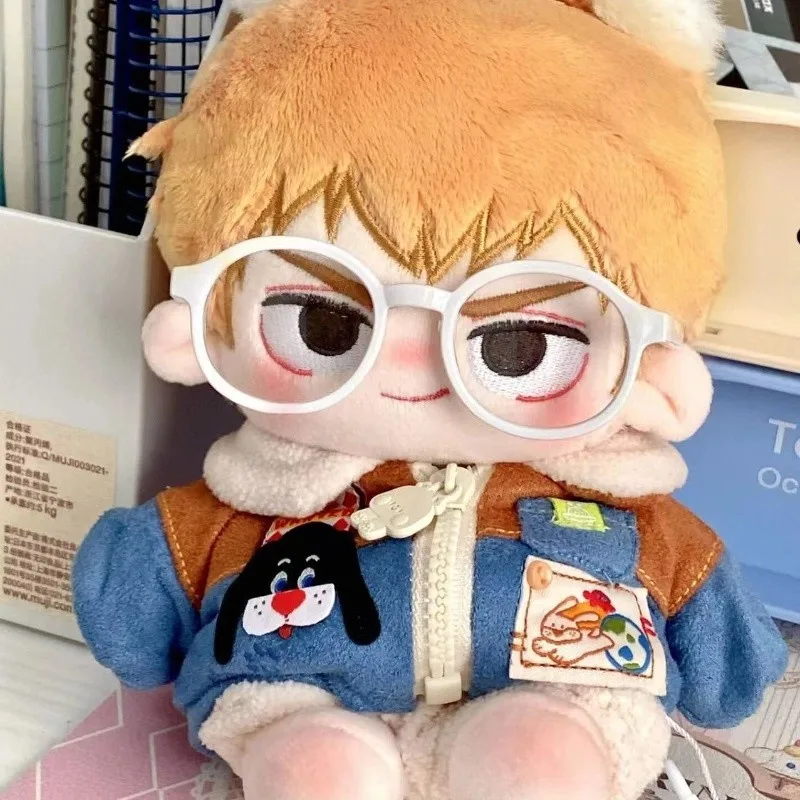 

Anime Mob Psycho 100、Mobu Saiko Hyaku Reigen Arataka Cosplay Plush Stuffed Doll Cotton Body Dress Up 20CM Dolls Plushie Gift