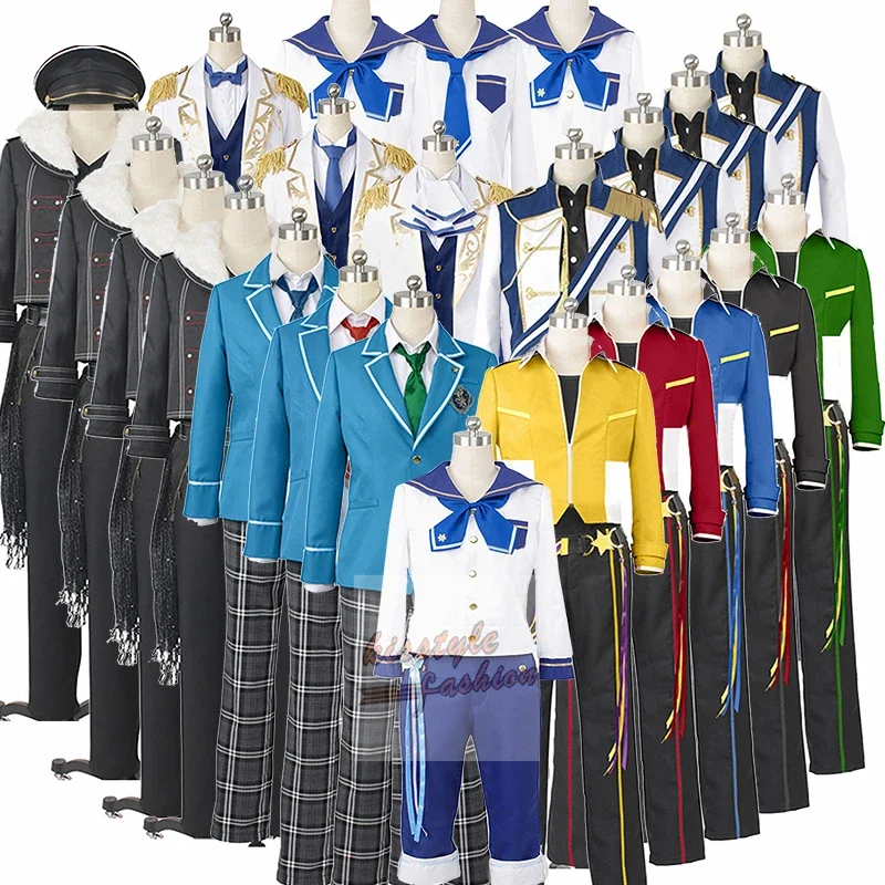 Ансамбль Stars Knights Rabits Fine Undead Group of Characters Аниме Косплей Костюм принимаются по