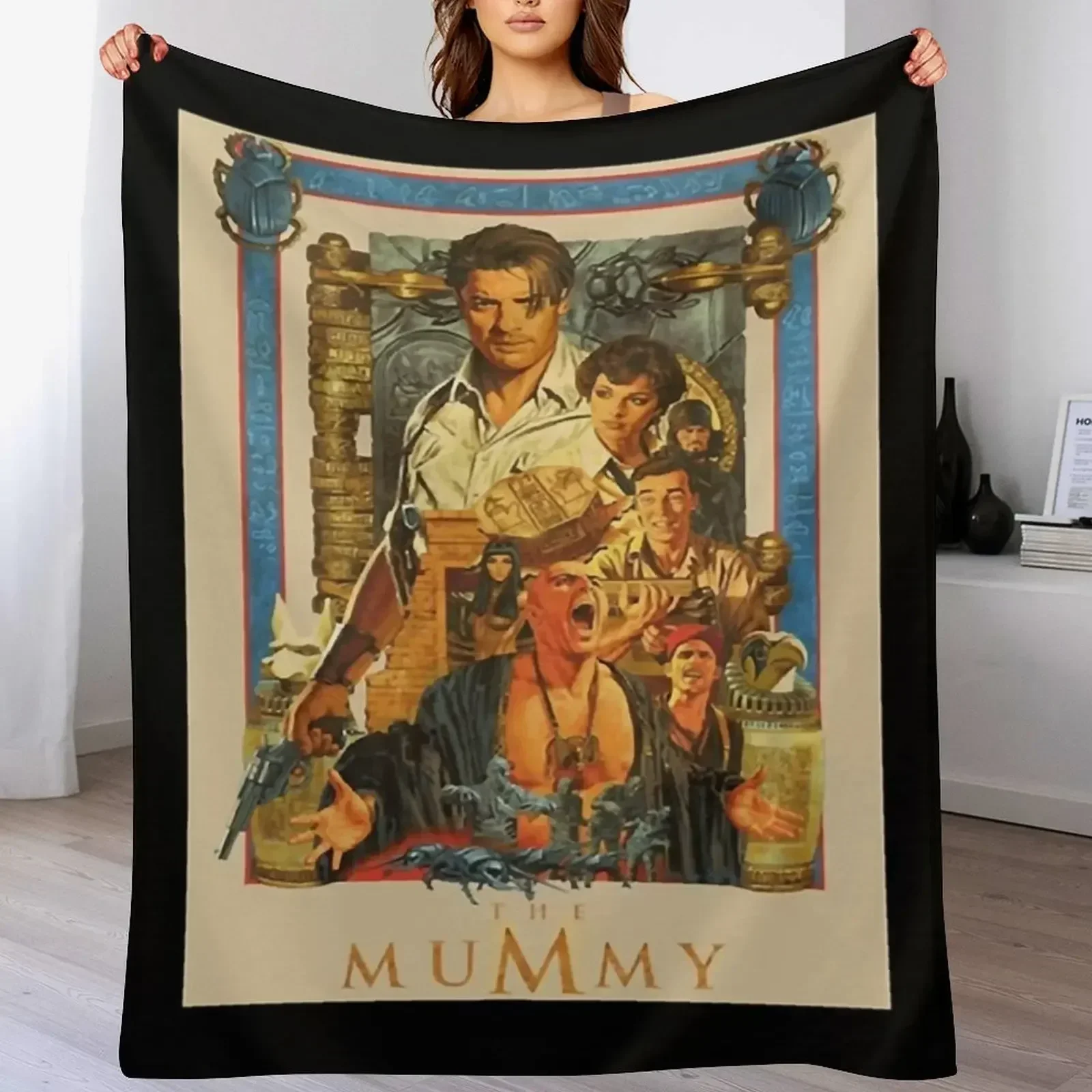 Одеяло Brendan Fraser the Mummy rick oconnell рождественское украшение диван-кровать милые