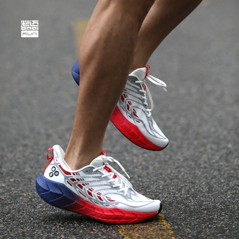 BMAI 42KM Marathon Running Shoes for Men Luxury Designer Sneakers Cushioning Tenis Men's Sports Shoes Breathable Trainers Male