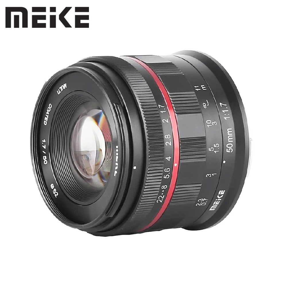 

Meike 50 мм f1.7 Полнокадровый объектив с большой диафрагмой и ручной фокусировкой для Nikon Z Mount беззеркальная камера Z5 Z6 Z7 Z9 Z6 II Z7 II