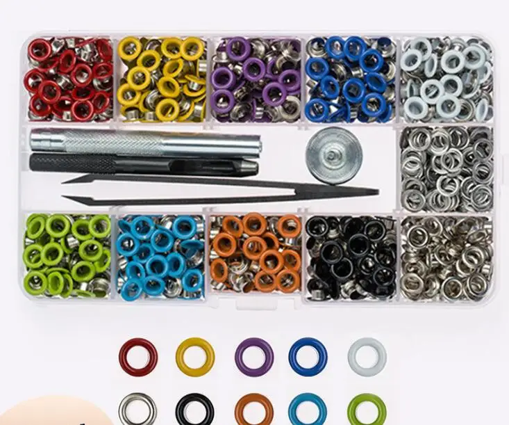 

Household Gadgets Eyelets Buttons Snap Fasteners Set Sewing Tool Accessories
