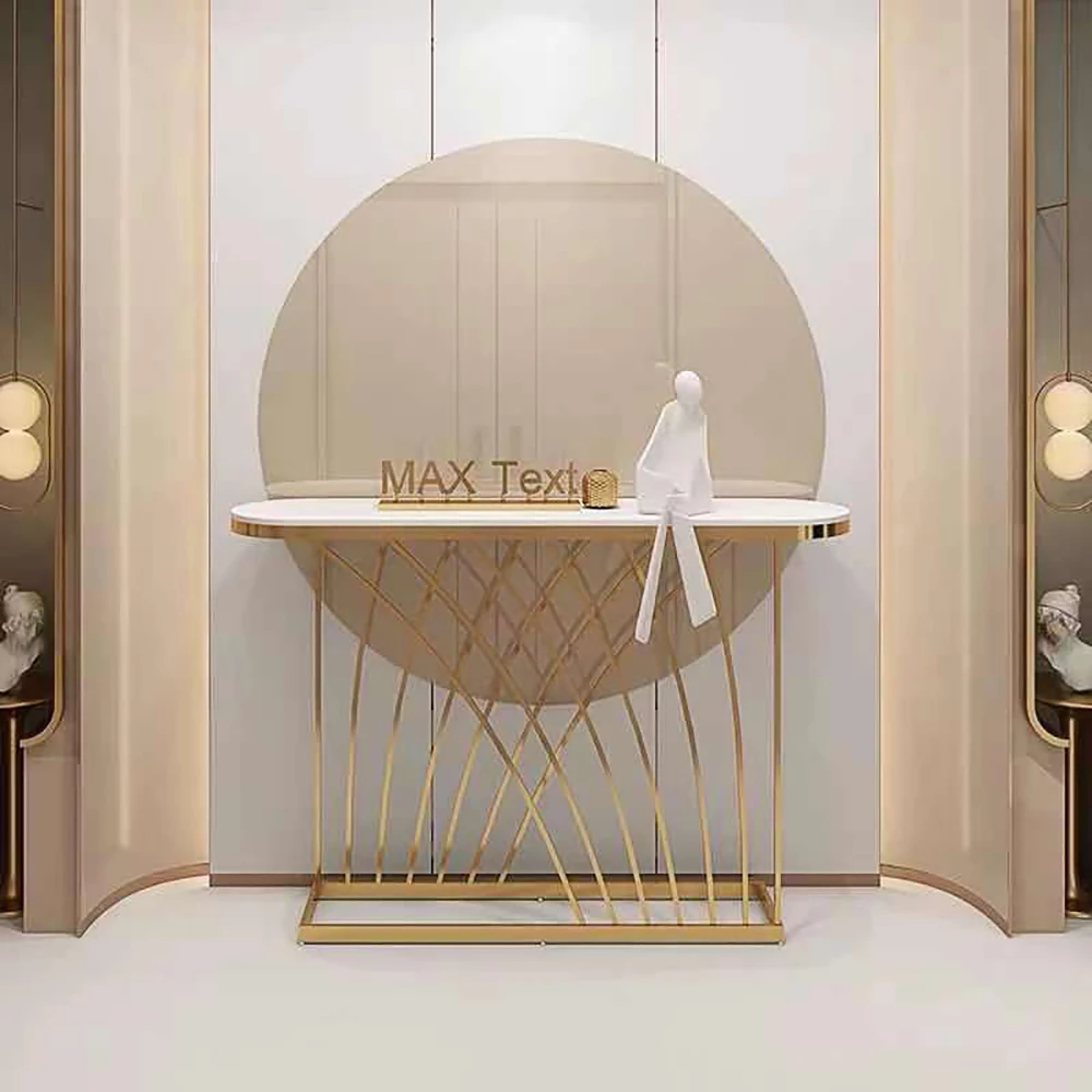 Дизайнерский элегантный консольный столик в скандинавском стиле классический