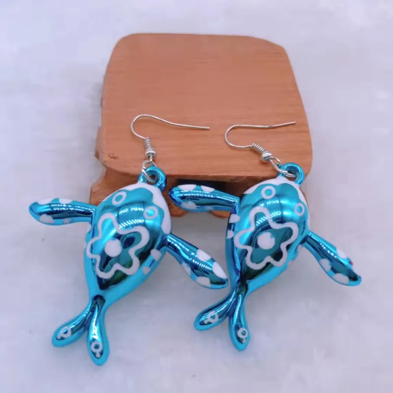 Новые акриловые цветные серьги Искусственные сделай сам персонализированный