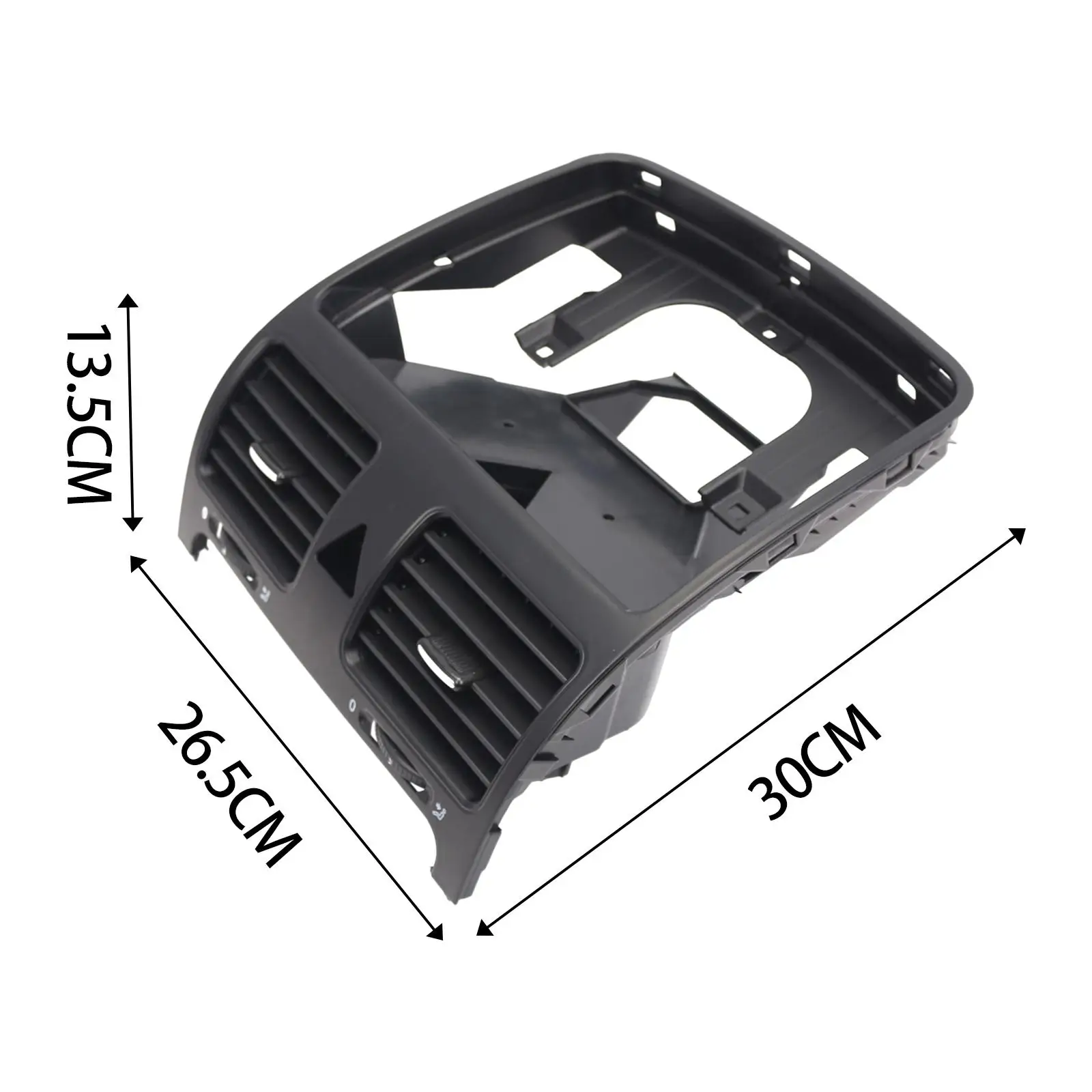 Высокопроизводительный центр вентиляционной панели кондиционера для VW Golf MK5 1K0