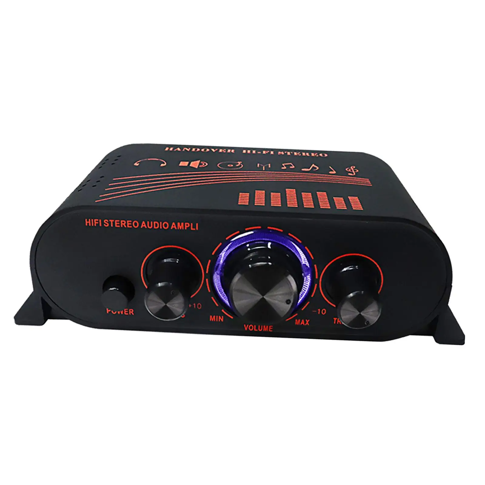 

12V Car Audio High Power Amplifier Bass Adjustment Adjustment Powerful Amp for Home Theater Subwoofer Mp3 Cars
