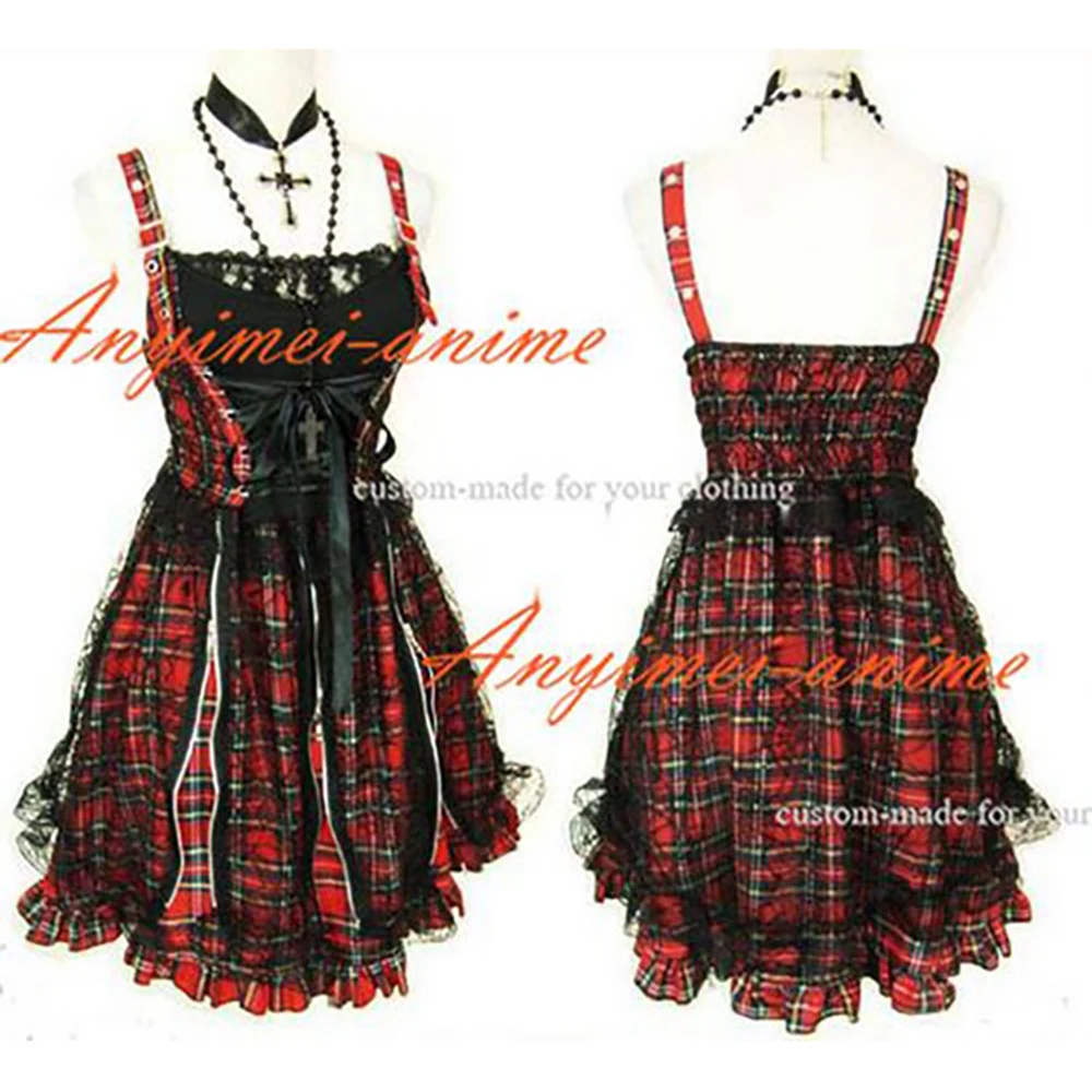 

fondcosplay Gothic Lolita Punk Fashion Dress Cosplay Costume CD/TV[CK1015]