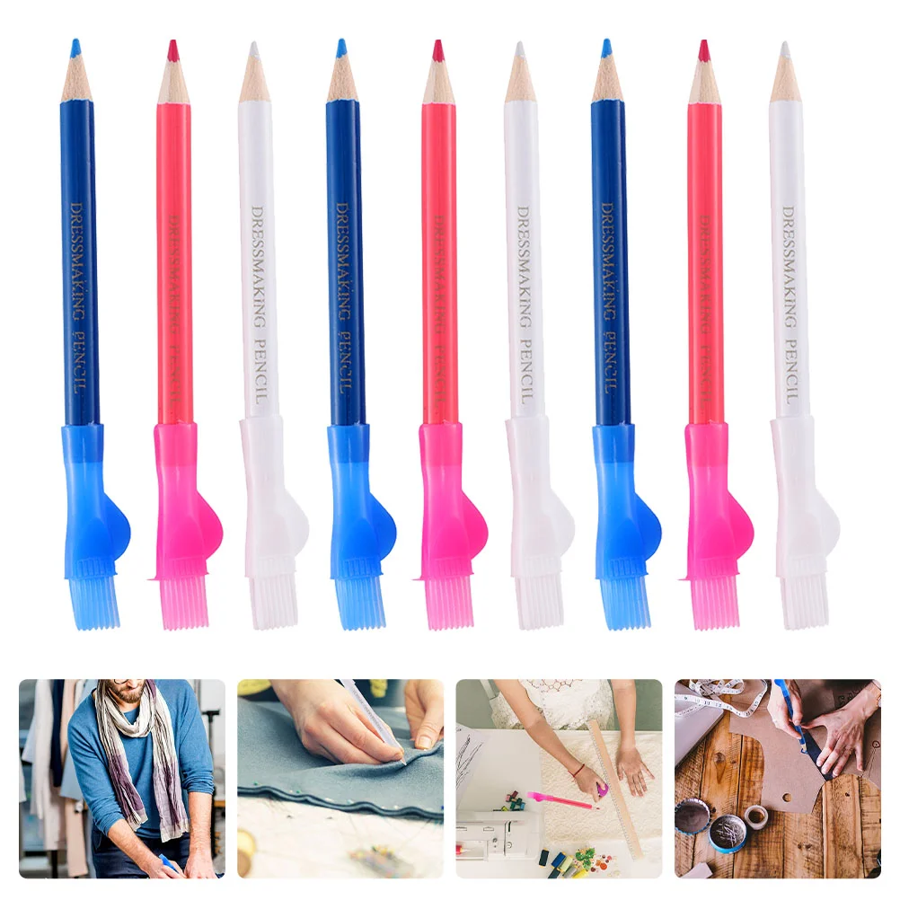 

Sewing Chalk Fabric Tailor Marker Pen Tailors Marking Mark Crayon Soluble Dressmaker Water Tools Quilting Dressmakers Markers