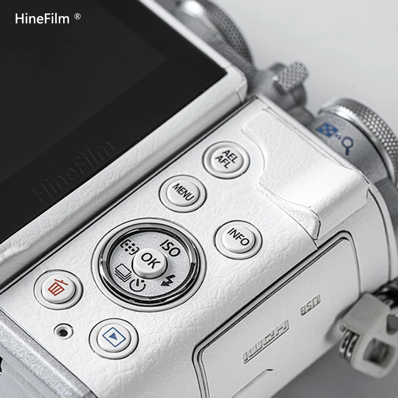 Кожаная пленка Hinefilm для камеры Olympus ep7 кожаная ручка наклейка PEN-E P7 Обложка Камеры